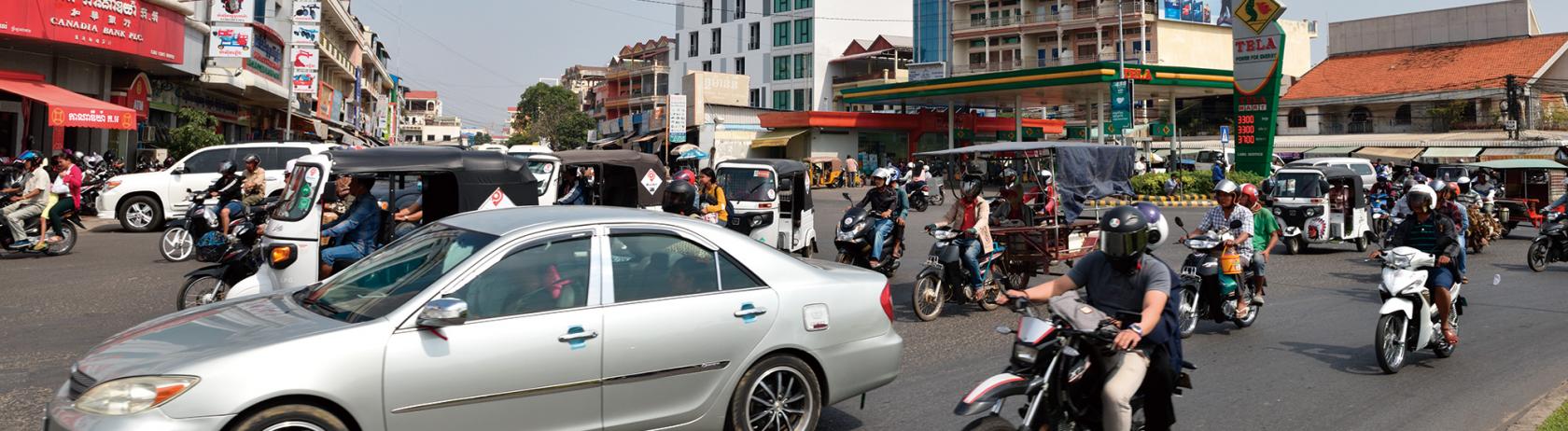 Relieve the traffic congestion in emerging countries
