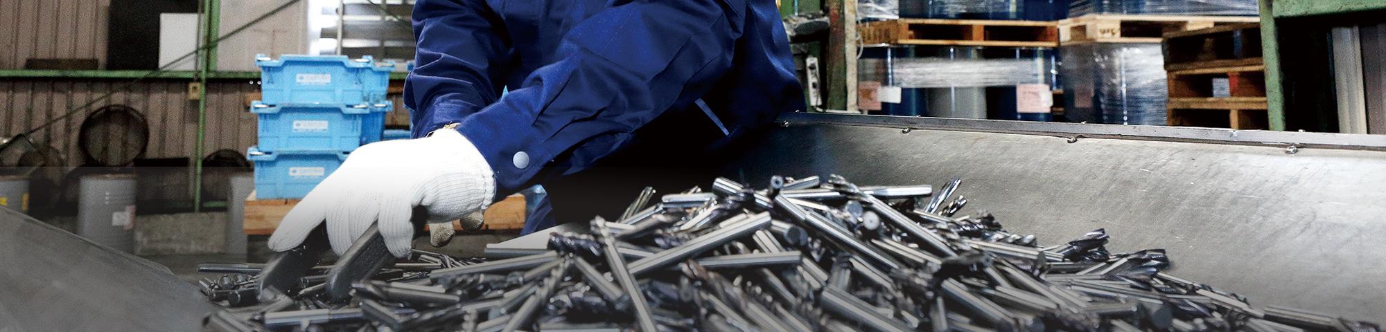 To build tungsten recycling system, challenge ~ subject to be solved: to stabilize supply