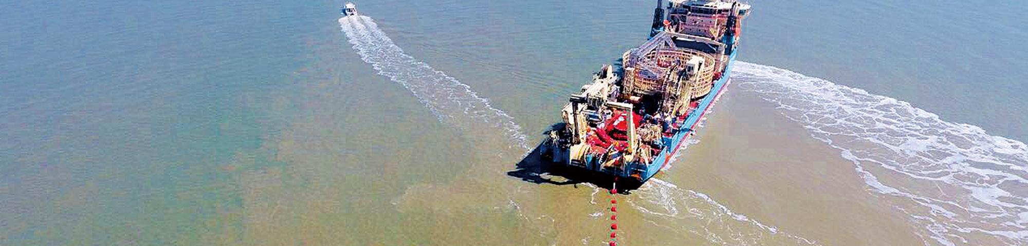 The situation in the Belgian coast construction