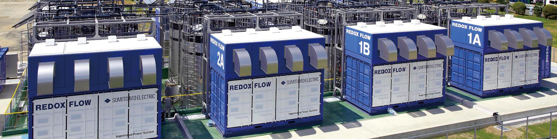 Develop all vanadium flow batteries