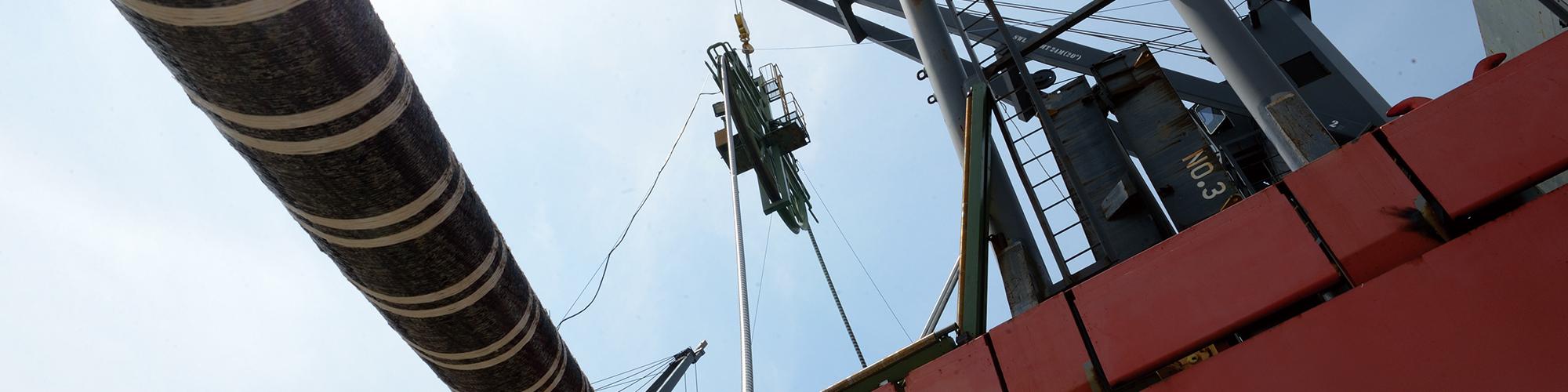 Cable loading on in good order.The cable will connect Europe.