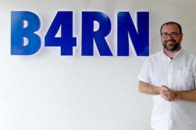 Broadband for Rural North Ltd bear mark gray
