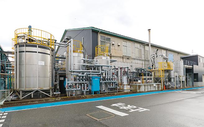 Wet oxidation panoramic view of the new chemical treatment building