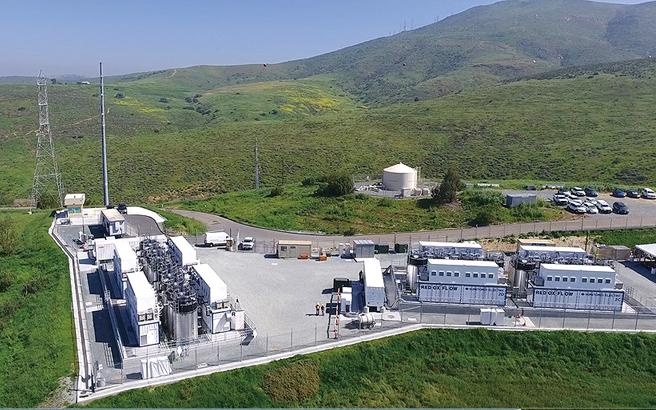Set the total vanadium flow batteries equipment in California