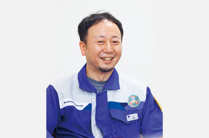 Sumitomo electric wire, rubber wire manufacturing minister of industry wakayama factory GuZheng trees