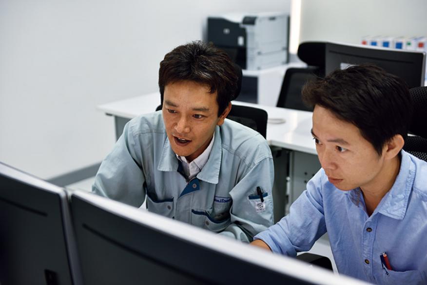 Sumitomo electric industries using ITS proprietary technology have been taught to local staff