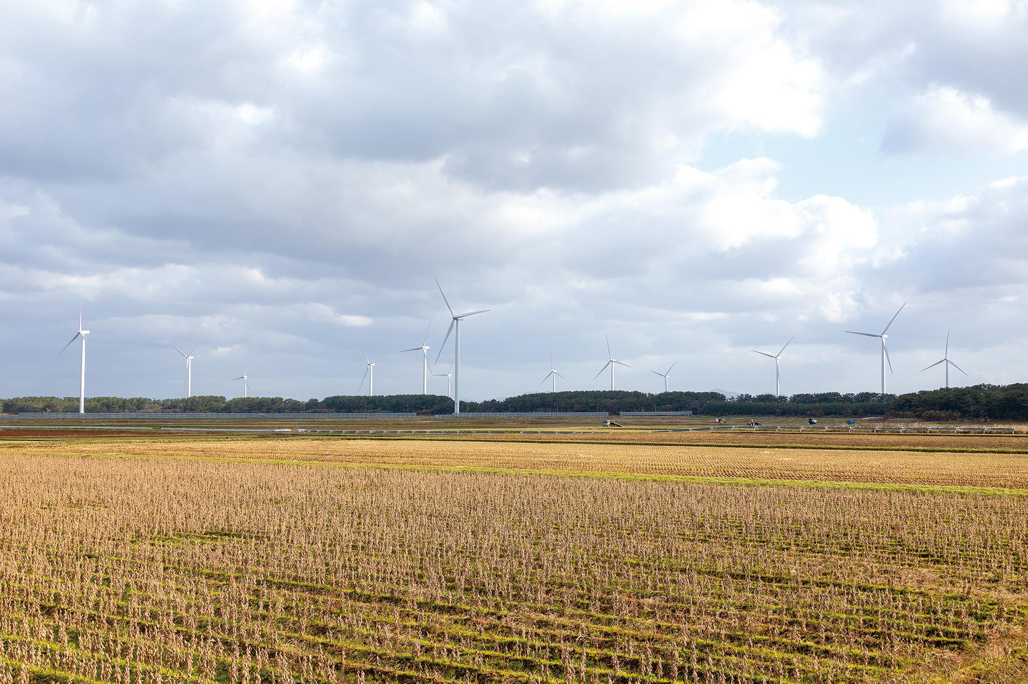 国内最大の陸上風力発電の意義