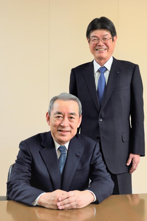 松本会長、井上社長