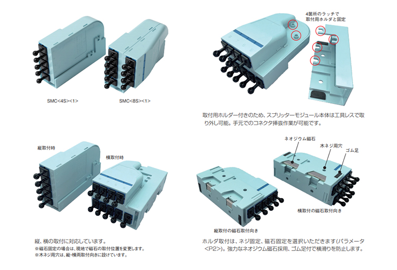 集合住宅用小型スプリッタモジュ，ル-製品情報住友電工