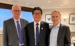 IWCCのErwin会長(右)及びMark社長(左)