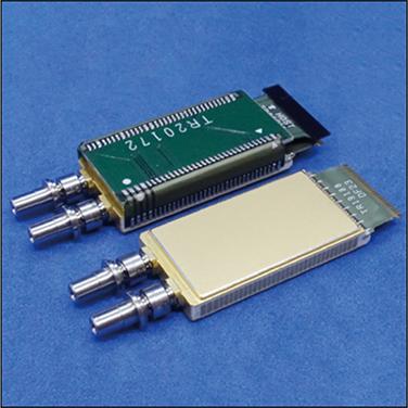 用于800gbit /s传输的高光输出功率和高响应集成相干发射-接收光子组件