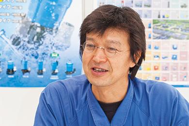Hideyuki Aikyo先生,部门经理,质量保证部门,京都,Tsurumi制造有限公司有限公司