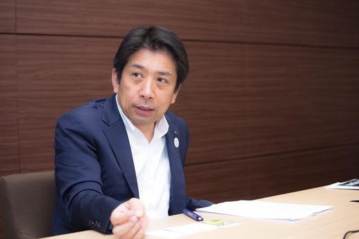 Toshiyuki Sahashi /执行官、住友电气有限公司,和总统,住友电工硬质合金集团。