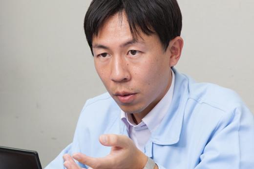 Masashi Oikawa负责光纤嵌入链的开发。
