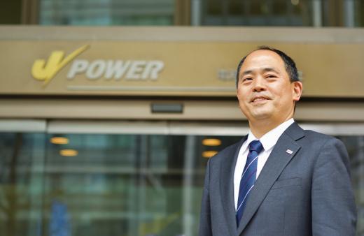 Mitsumasa浅野主任、业务规划和管理部门、j - power传输网络有限公司。