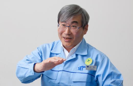 Masato Yamada负责住友电气的整个预应力钢业务。